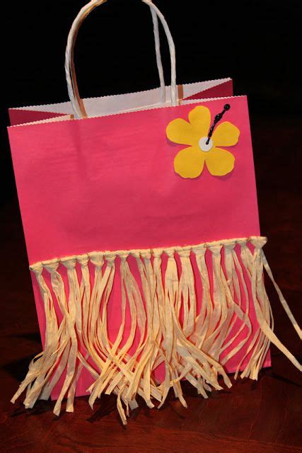 Bolsa De Recuerditos Para Fiesta Hawaiana O Luau Tutorial En 2020