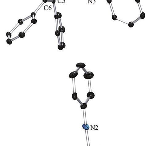 Ortep Diagram Of Complexes 4 Top And 5 Bottom The Ipr Groups Of Download Scientific