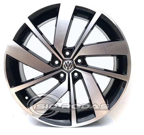 Kit 4 Rodas Aro 17x6 Vw Jetta Gli 2020 5x100 BD Zk 810 Loja Sid Rodas