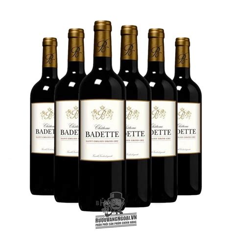 MUA 3 TẶNG 1 Giá SALE 1đ Vang Pháp Chateau Badette Saint Emilion