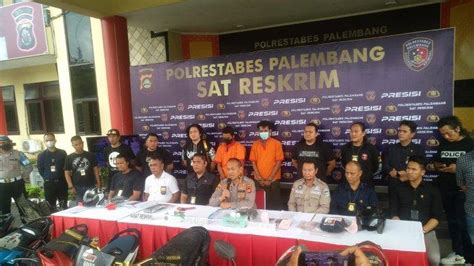 Polrestabes Palembang Ungkap Modus Aksi Curanmor Di Palembang Lengkap