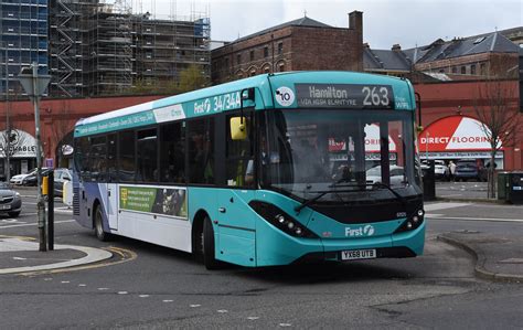 First Glasgow Alexander Dennis Enviro 200 MMC 67025 Route Flickr