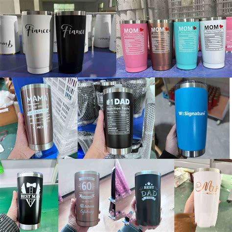 Custom Logo 20oz Double Walled Stainless Steel Tumbler Cups Vacuum