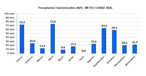 Meteo Ciudad Real Servicio Meteorológico Y Climatológico Online De Ciudad Real Precipitación