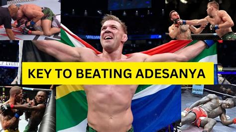 Dricus Du Plessis Key To Beating Israel Adesanya Dricus Du Plessis