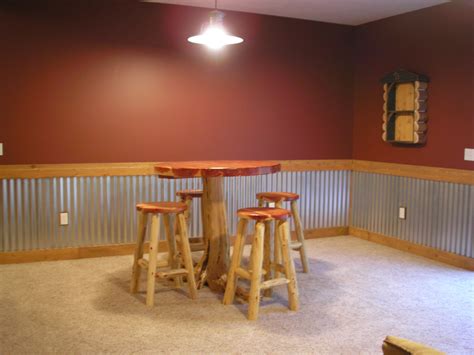 rustic-themed game room! | Rustic basement, Basement decor, Home decor