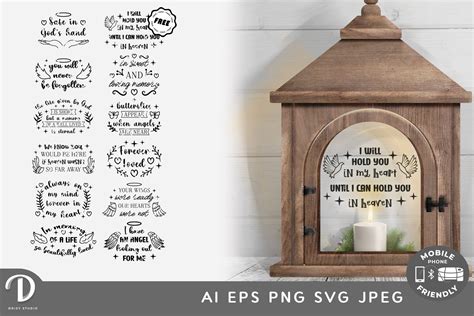 Memorial Quotes Svg Bundle Lost Memory Svg Drizy Studio