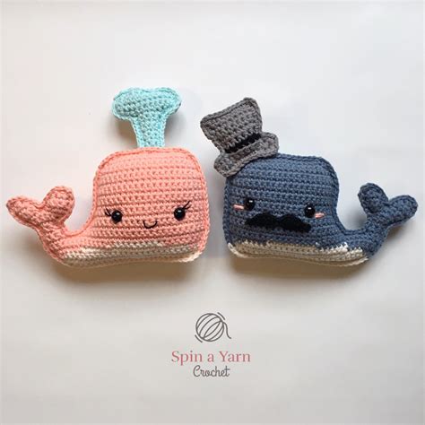 Whale Amigurumi Free Crochet Pattern Spin A Yarn Crochet