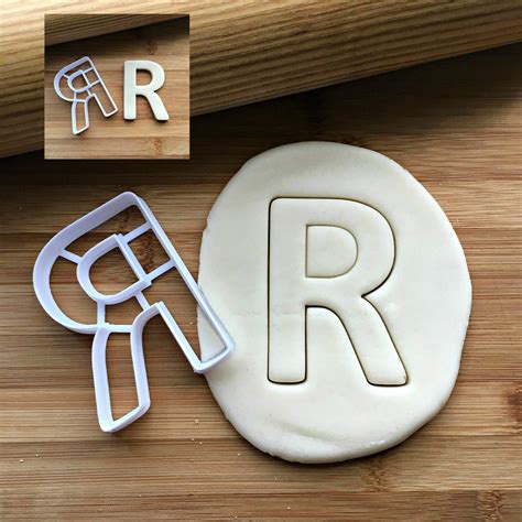 Letter R Cookie Cutter/Dishwasher Safe | Sweet Prints Inc.