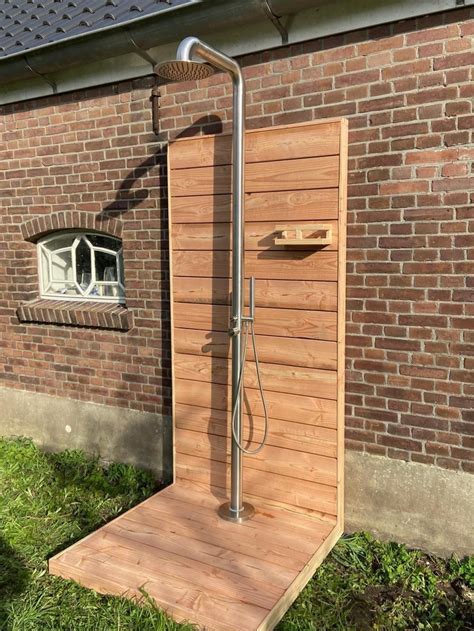 Zo Maak Je Een Mooie Houten Buitendouche Eigen Huis En Tuin Hot Sex