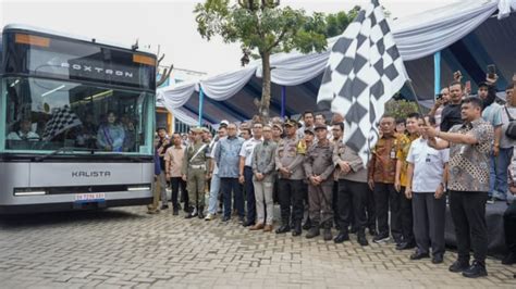 Bobby Nasution Pamer Bus Listrik Modern Beroperasi Di Medan Tanpa Tarif