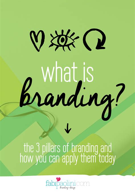 What Is Branding The 3 Brand Pillars Fabi Paolini Branding