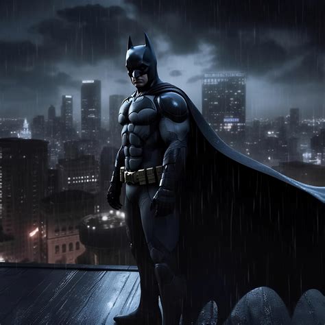 Batman With Gotham City by CloneTalk on DeviantArt