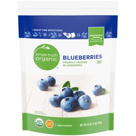 Simple Truth Organic Frozen Blueberries Oz Kroger