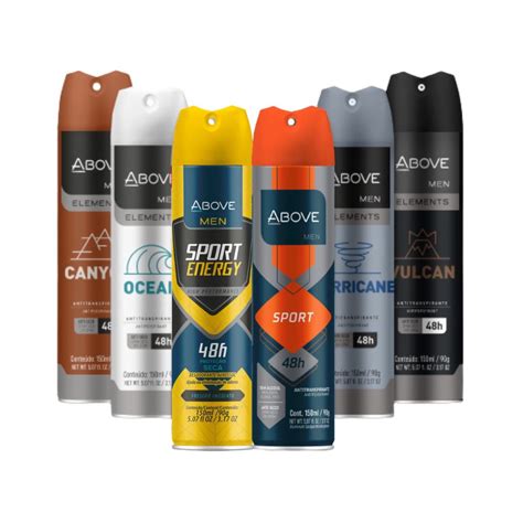 Desodorante Aerosol Above Masculino 150ml Shopee Brasil