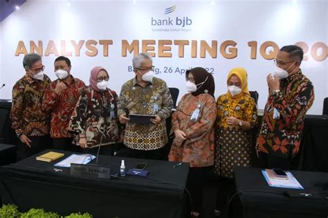 Triwulan I 2022 Bank BJB Catatkan Pertumbuhan Laba 28 6 Year On Yea