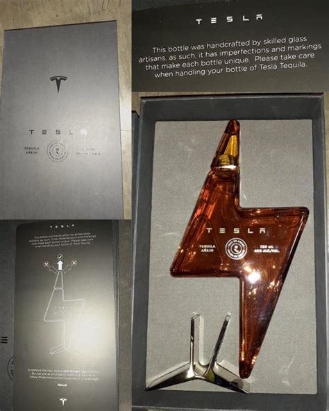 First Look At Tesla Tequila Commemorative Packaging With One Of A Kind