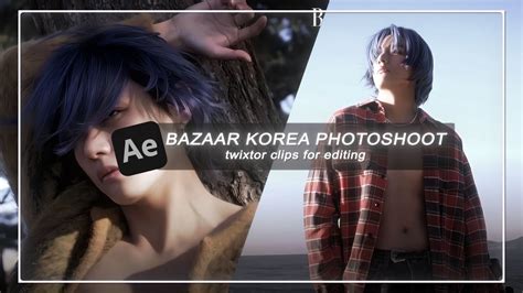 TAEHYUNG Harper S Bazaar Korea Photoshoot Twixtor Clips 4K YouTube