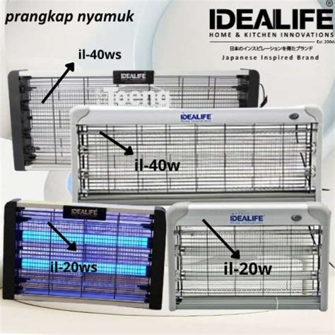 Promo Idealife Perangkap Nyamuk Dan Lalat Insect Killer Il W Il Ws