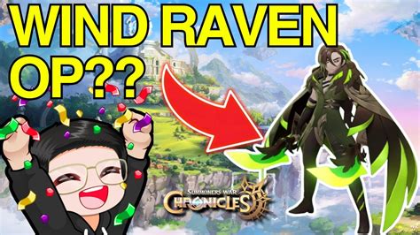 Testing Out The Newly Buffed Wind Raven Summoners War Chronicles Youtube