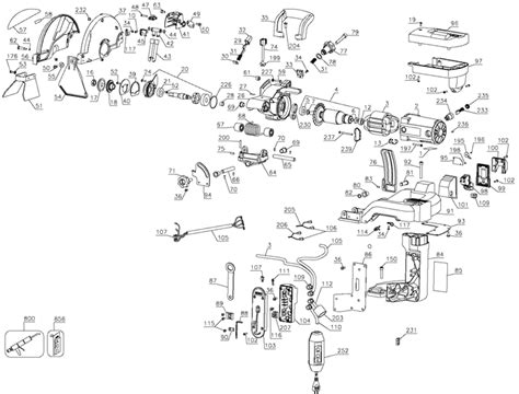 dewalt d24000s tile saw (type 1) - DeWALT Tile Saw Parts - DeWALT Parts ...