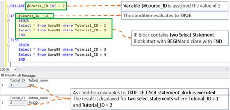 Sql Server If Else Statement T Sql Example Société Historique