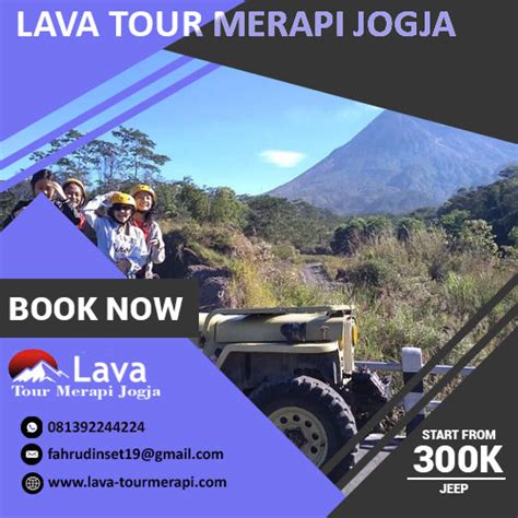 Lava Tour Merapi Keliling Objek Wisata Millenial Hub