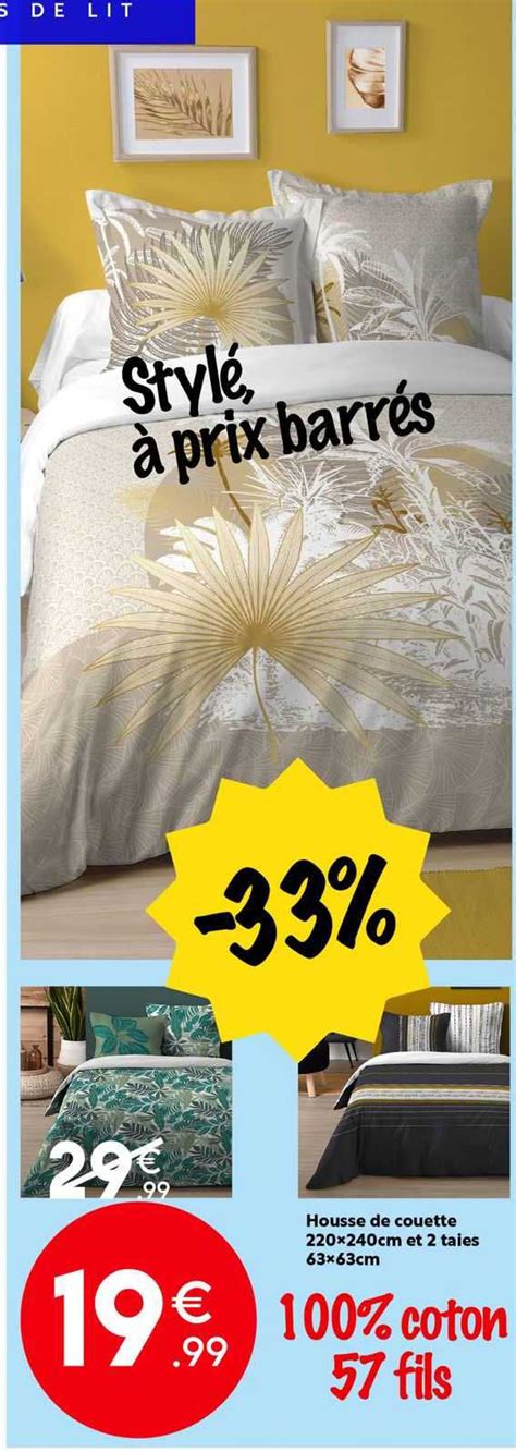 Promo Housse De Couette Chez Maxi Bazar ICatalogue Fr