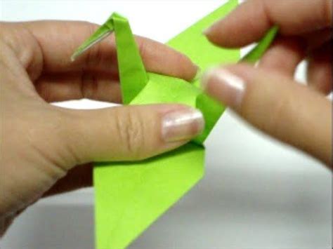 Como Dobrar Um Tsuru Origami Origami Passo A Passo Como Fazer