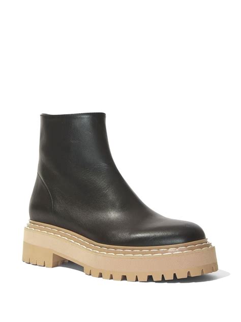 Proenza Schouler Lug Sole Platform Boots Farfetch