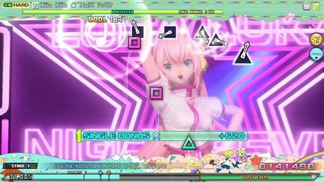 Gameplay Project Diva Arcade Future Tone Luka Luka Night Fever