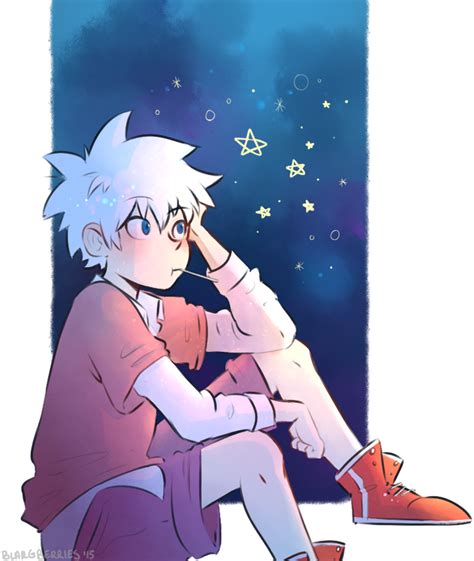 Killua By Blargberries On Deviantart