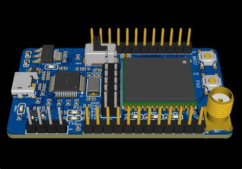 基于STM32WL的LM401 Lora评估板 立创开源硬件平台