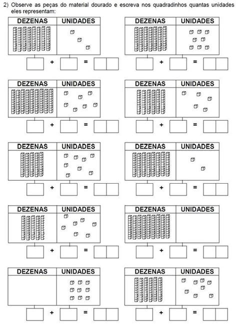 40 Atividades Com Unidades E Dezenas Para Imprimir Em 2024 Atividades