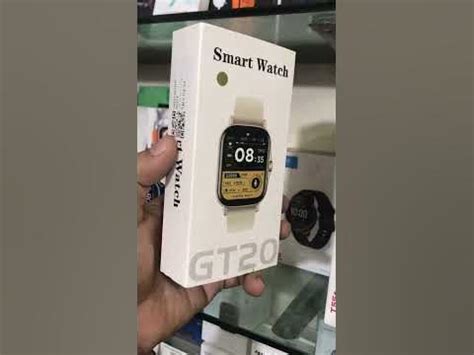 GT20 Smartwatch - YouTube