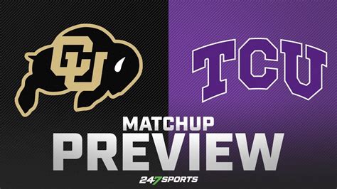 Colorado Buffaloes Vs Tcu Horned Frogs Week 1 College Football