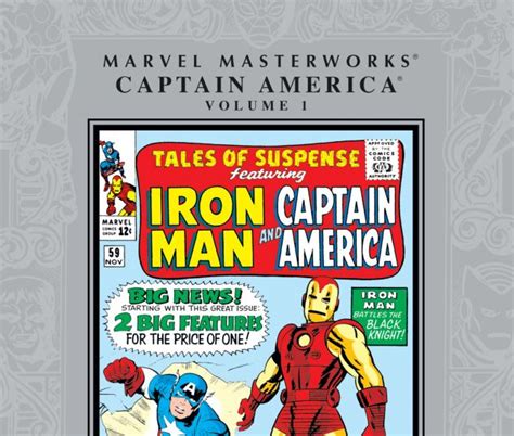 Marvel Masterworks Captain America Vol Hc Hardcover Comic