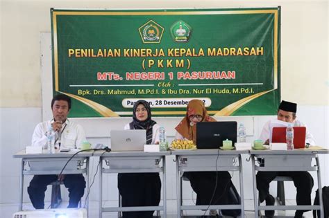 Penilaian Kinerja Kepala Madrasah Pkkm Tim Penilai Pesankan Hal