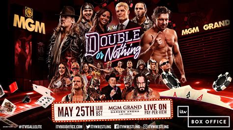 Official Poster For Double Or Nothing R SquaredCircle