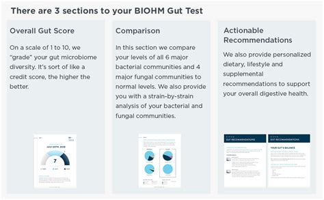 Biohm Gut Test Kit For Gut Health And Digestive Health Gut Bacteria Test Home Kit