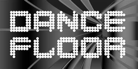 Dance Floor Font · 1001 Fonts