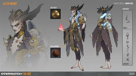 Lilith Moira - Fan made Skin, ⭐Ahmad Abu Al-Roz | Overwatch skin ...