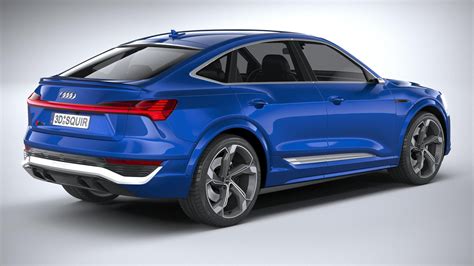 Audi Sq E Tron Sportback D Model By Squir