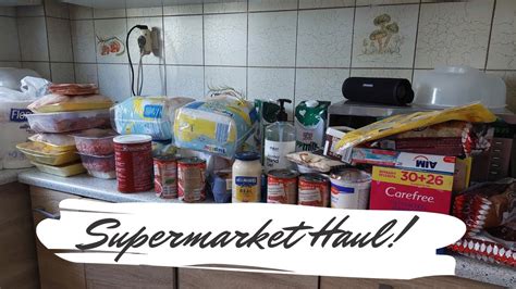 Supermarket Haul Nancy Stergiou Youtube