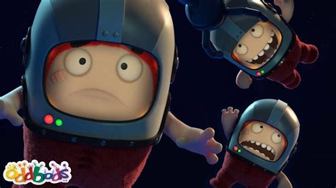 ODDBODS NEW Oddbods In SPACE Build A Rocket Bubbles Oddbods