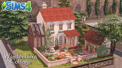 Windenburg Cottage Sims Stop Motion Sims House Plans Sims