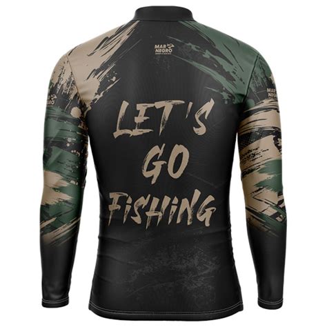 Camiseta Mar Negro Fishing Premium Let S Go Fishing Loja De Pesca O Boto