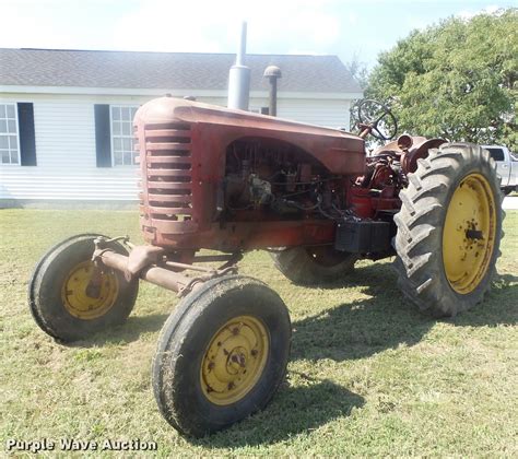 1955 Massey Harris 44 Special Diesel Tractor In Albers Il Item K7721 Sold Purple Wave