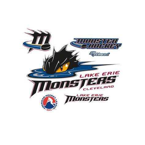 Lake Erie Monsters Logo Wall Decal | Shop Fathead® for Lake Erie ...