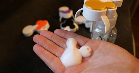 Disney Japan Sells A Soap Pump That Dispenses The Shape Of A Mickey Head But Is Being Price